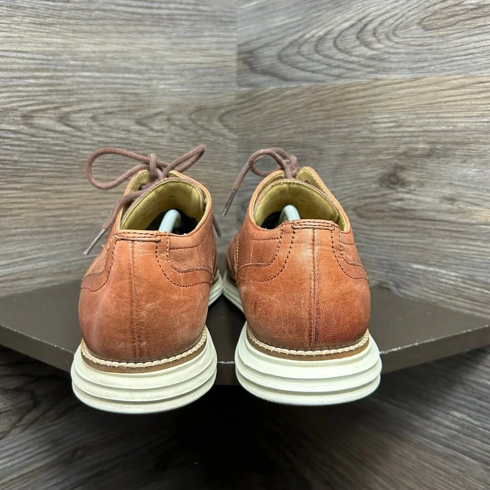 Cole haan original grand wingtip brown leather oxford